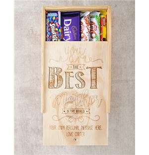 Personalised Best Mother Choc Crate