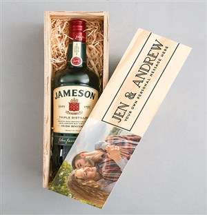 Personalised Photo Jameson Crate