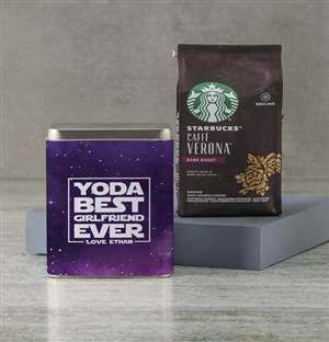 Personalised Starbucks Best Ever Coffee Tin