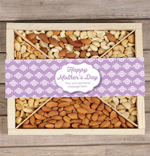 Personalised Mothers Day Nut Tray