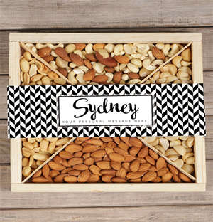 Personalised Style Nut Tray