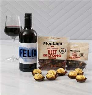 Personalised Gourmet For Him Hamper