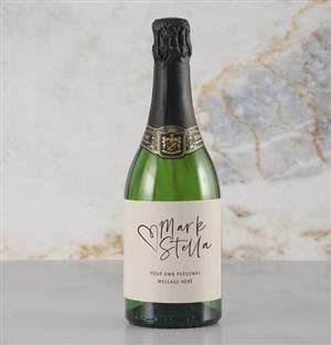 Personalised Heart Message Rietvallei Wine
