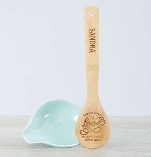 Personalised Mixed With Love Spoon