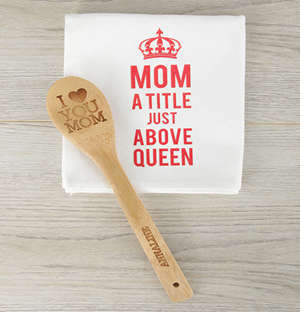 Personalised Love You Mom Spoon