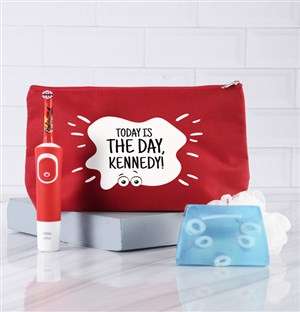 Personalised Today Is The Day Cosmetic Set