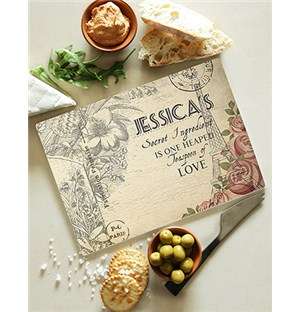 Personalised Secret Ingredient Glass Board