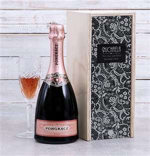 Personalised Lace Rose Crate