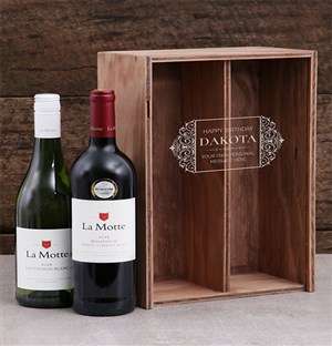 Personalised Vintage Frame Duo Crate