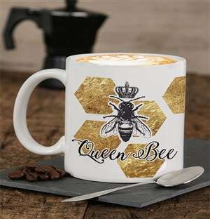 Personalised Queen Bee Mug