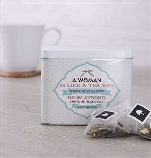 Personalised Strength Tea Tin