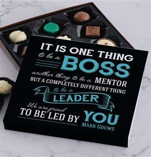 Personalised Led By You Choc Tray