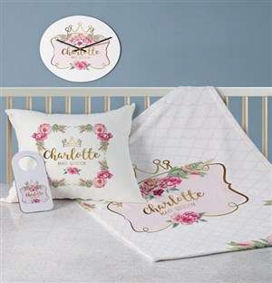 Personalised Princess Bed Set