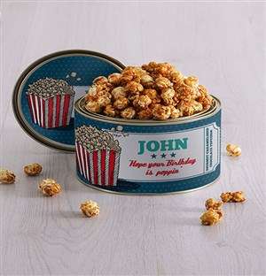 Personalised Popcorn Tin