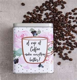 Personalised Everything Better Coffee Tin