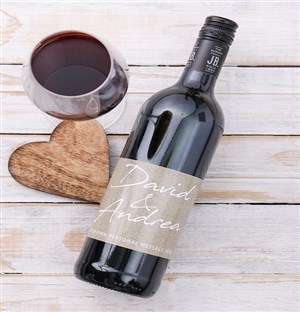 Personalised Couples Signature Wine