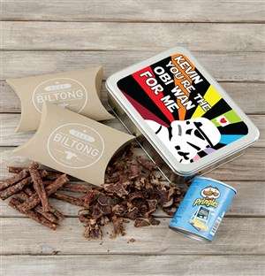 Personalised Obi Wan Snack Tin