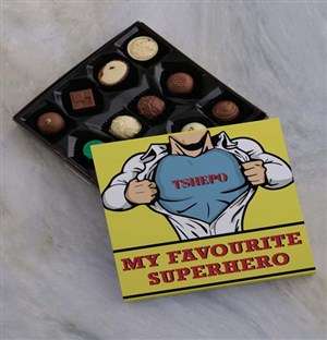 Personalised Favourite Superhero Chocs