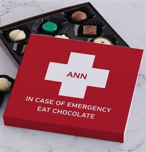 Personalised Emergency Chocolate Tray