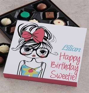 Happy Birthday Sweetie Chocolates Gift