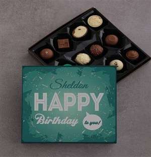 Happy Birthday To You Chocolate Tray