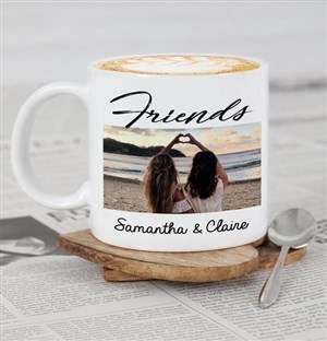 Personalised Friendship Photo Mug
