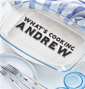 Personalised Whats Cooking Dish