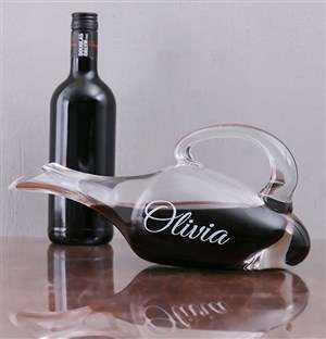 Personalised Moondrop Amphora Wine Decanters