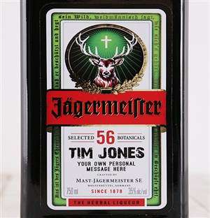Personalised Jagermeister