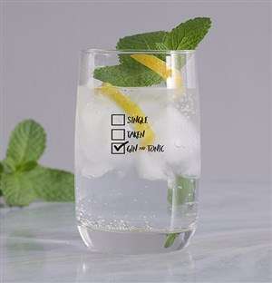 Personalised Gintastic Relationship Glass