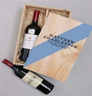 Personalised Regal Printed Duo Crate