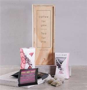Personalised Coffee and Tea Crate
