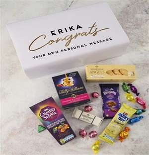 Personalised Congratulations Gourmet Giftbox