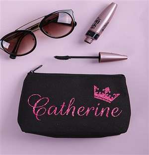Personalised Queen Cosmetic Bag