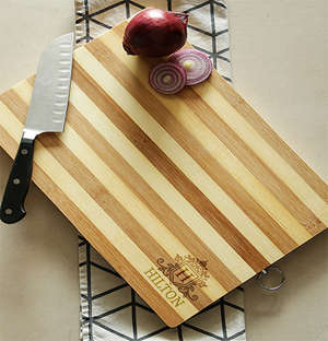 Personalised Family Name Chopping Board