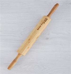 Personalised Baked With Love Rolling Pin