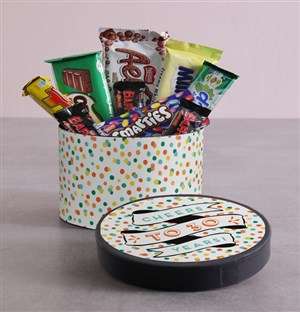 Personalised Confetti Cheers Hat Box