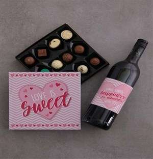 Personalised Sweet And Love Gift Box