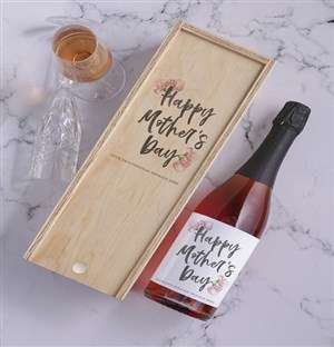 Personalised Rosie Wine and Crate
