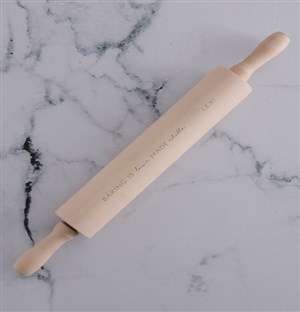Personalised Baking Is Love Rolling Pin