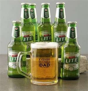 Personalised Be A Dad Beer Mug