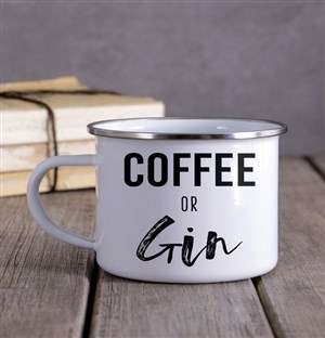 Personalised Coffee Or Gin Camper Mug