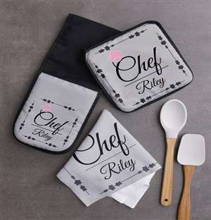 Personalised Chef Kitchen Set