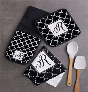 Personalised Monogram Kitchen Set
