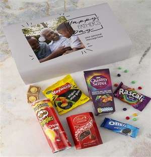 Personalised Fathers Day Photo Gourmet Box