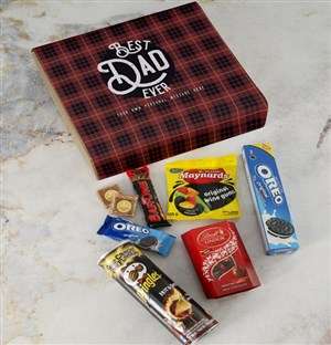 Personalised Best Dad Ever Gourmet Hamper