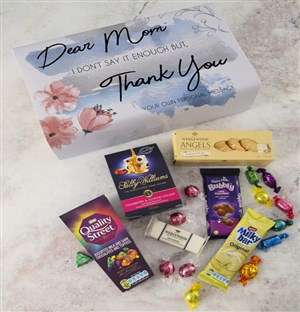 Personalised Thank You Mom Gourmet Box