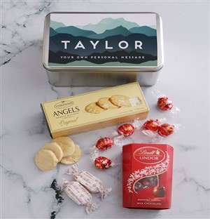Personalised Hills And Hills Snack Tin