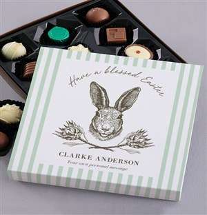 Personalised Easter Chocolate Tray