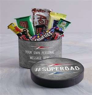 Personalised Super dad Hat Box